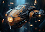 design a sci fi spaceship